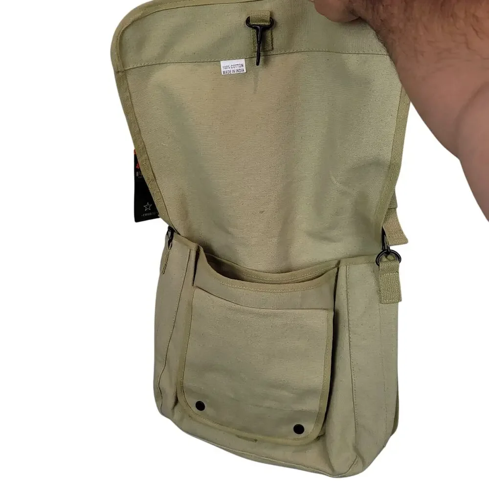 Vintage Canvas Israeli Paratrooper Bag 15